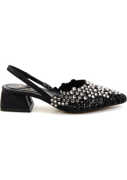 Siyah Kadın Abiye Ayakkabı K01823121978