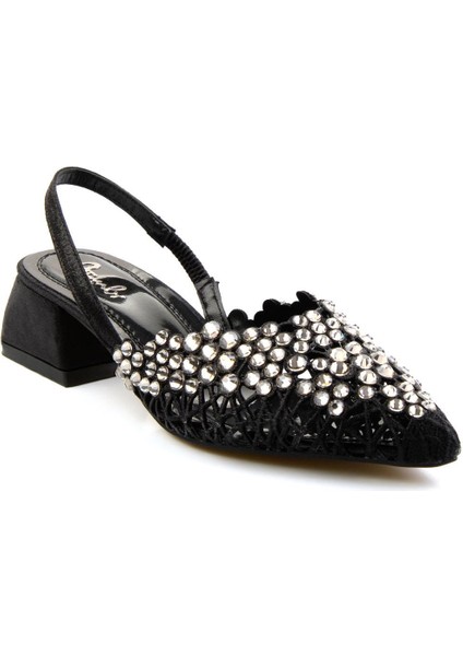 Siyah Kadın Abiye Ayakkabı K01823121978 fiyatları