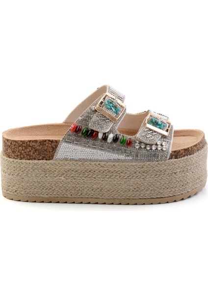 Beyaz Kadın Terlik K04185105387