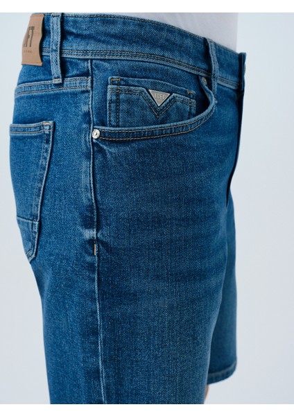 Slim Fit Erkek Şort