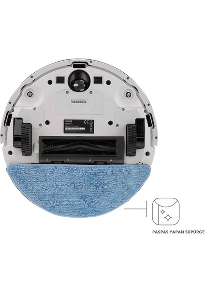 Alex Laser Pro 1286H Moplu ve Haritalamalı Akıllı Robot Süpürge Beyaz Gold fırsatları