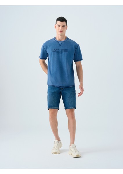 Slim Fit Erkek Şort