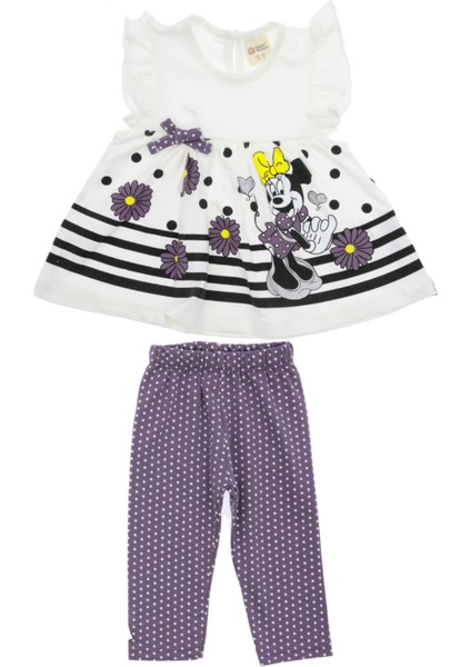 Bebe Kız Takım Baskılı