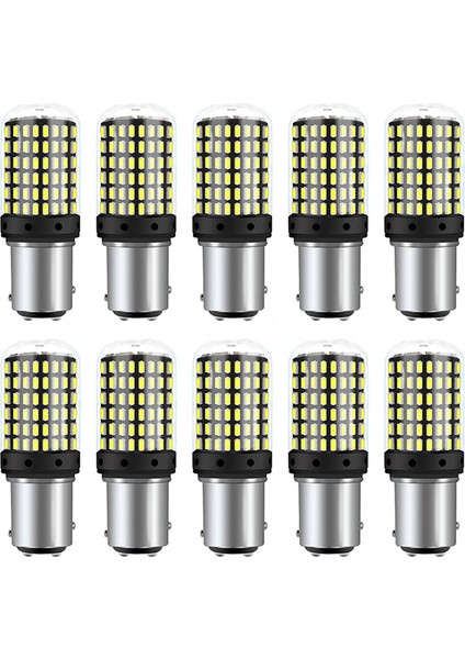 10 Adet 3014 144SMD Canbus 1157 BAY15D P21W 1156 BA15S BAU15S PY21W T20 7440 7443 W21W LED Ampuller Araba Dönüş Sinyal Işığı E (Yurt Dışından)
