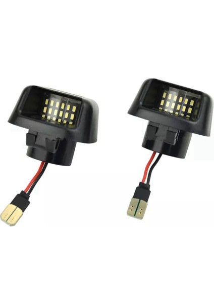 Çift LED Plaka Işıkları Arka Işık Stop Lambası Nissan Navara D40 Frontier Armada Titan Xterra Suzuki Ekvator Için (Yurt Dışından)