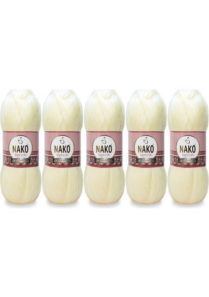 ,angora Lüks 00256 Krem 5ADET