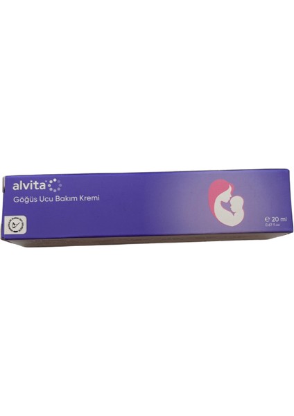 Alvita Göğüs Ucu Bakım Kremi 20 ml