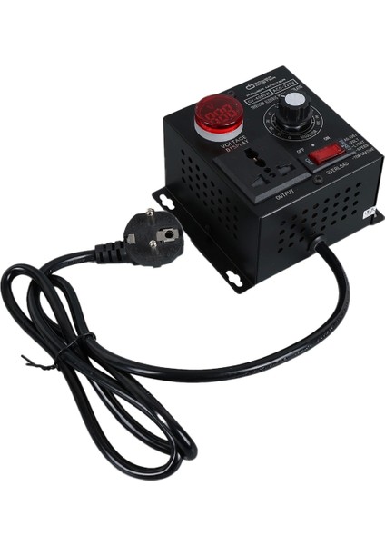 10-100V Ac 4000 Watt 15A Hız Işık Kontrolü Motor Sürücü Voltaj Regülatör (5047) modelleri