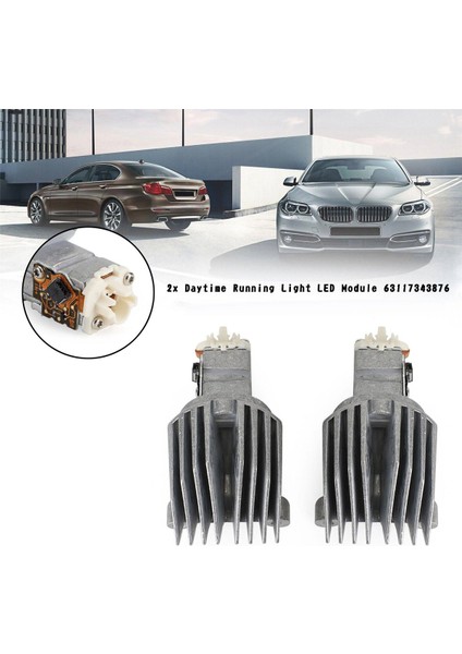 Far Drl LED Modülü 63117343876 Bmw 5 Serisi F10 F11 Lcı 2014-2016 Için Fit (Yurt Dışından)