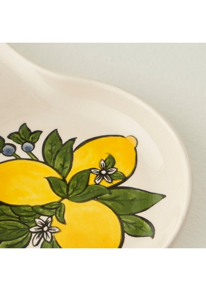 Lemoncello Kirli Kaşıklık Beyaz (11,5X24 Cm)