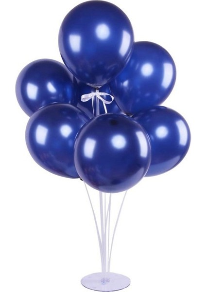 Metalik Balon Lacivert 100 Adet