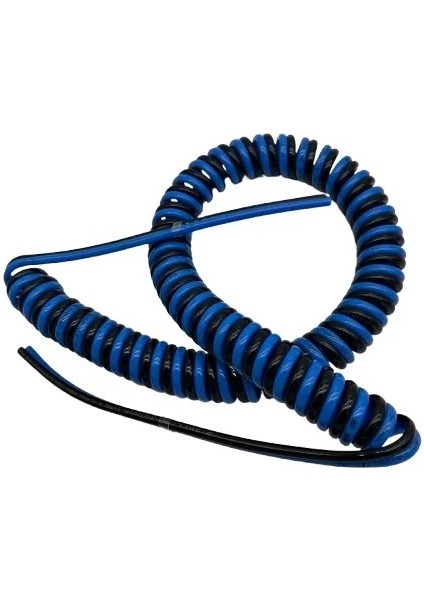 Poliüretan Spiral Hava Hortumu Çiftli 4x6 5 mt (Lisinya)