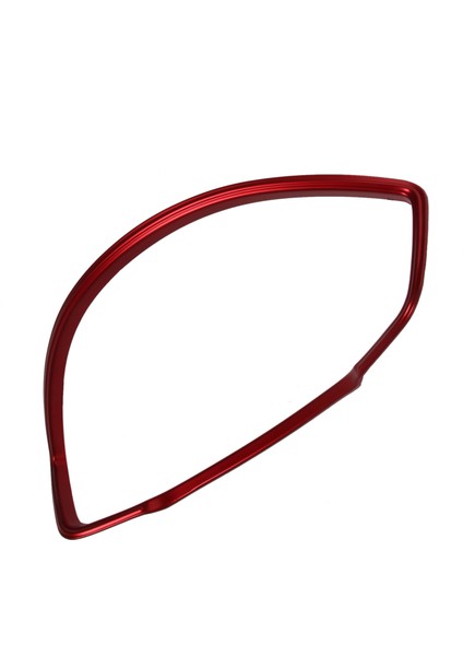 Araba Dashboard Gösterge Paneli Ekran Çerçeve Kapak Trim Etiket Honda Civic 11TH Nesil 2021-2022 Kırmızı (Yurt Dışından)