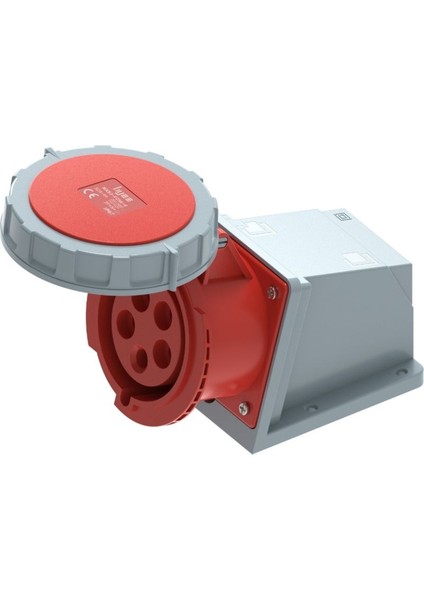 Cee Norm 5/32A. 90° Eğik Duvar Priz