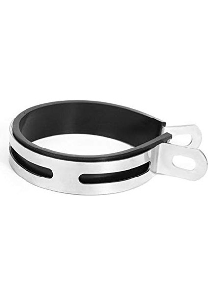 Motosiklet Egzoz Borusu Susturucu Kelepçesi Sabit Halka Destek Braketi 110MM (Yurt Dışından)