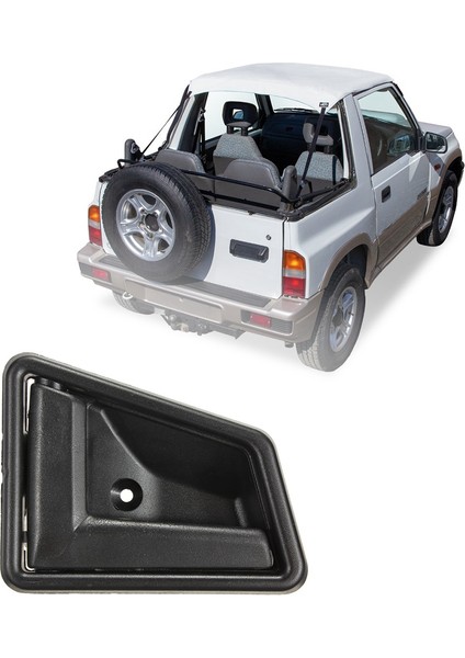Iç Kapı Kolu Sürücü Tarafı Sol Chevy Tracker Için Geo Tracker Için Suzuki Sidekick 8313056B01 Sol (Yurt Dışından)