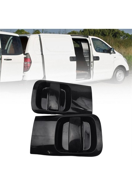 Hyundai H1 Grand Starex Imax I800 2007-2023 Siyah Için Sağ Sürgülü Dış Kapı Kolu (Yurt Dışından)