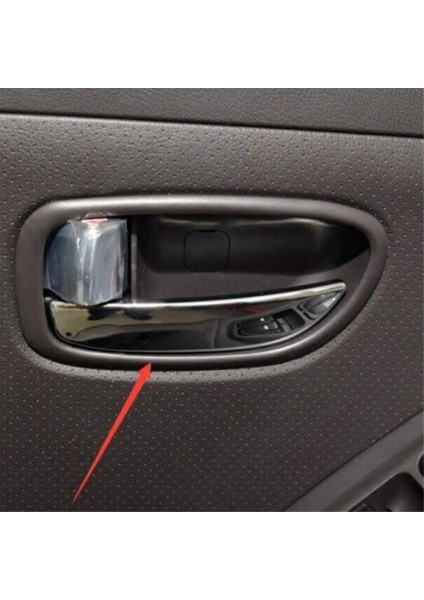 1 Çift Iç Kapı Kolu Krom Kaplama Tertibatı 82610-0Q000 82620-0Q000 Hyundai Elantra Sedan 2007-2015 826100Q000 (Yurt Dışından)