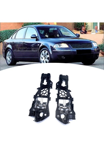 3C0837886H 3C0837885H Vw Passat B6 B7 cc Phaeton Kapı Kolu Tutucu Taşıyıcı Kilit Depolama Askı Braketi (Yurt Dışından)