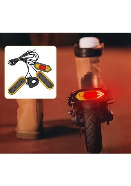 Xiaomi M365 Pro Pro2 1s Elektrikli Scooter Aksesuarları Için LED Dönüş Sinyal Lambası (Yurt Dışından) modelleri
