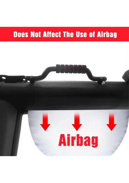 Ford Bronco 2021 2022 2023 Iç Aksesuarlar Için Ön Roll Alüminyum Alaşımlı Tutamaklar (Siyah) (Yurt Dışından) fırsatları