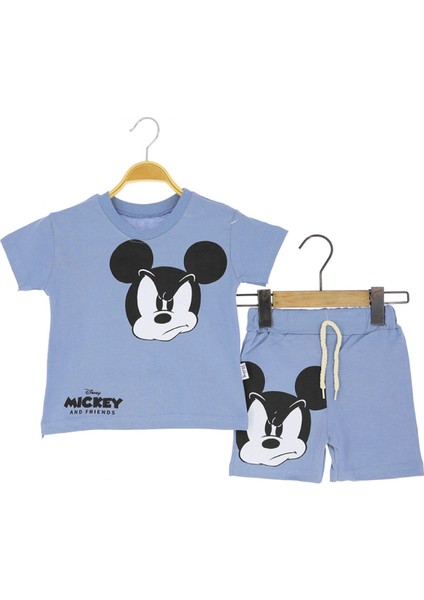 Erkek Çocuk Takım Şortlu Baskılı