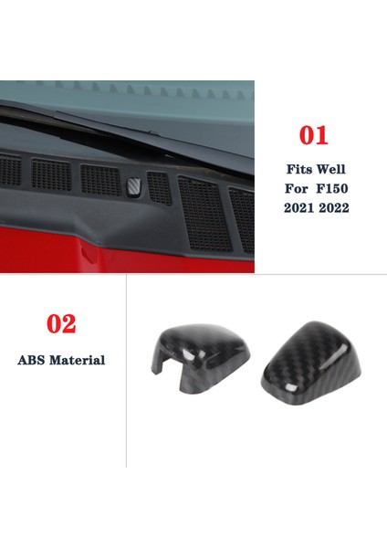 Krom Ön Cam Silecek Memesi Dekorasyon Kapak Trim-Dodge Ram Durango -Chrysler 300C (Yurt Dışından)