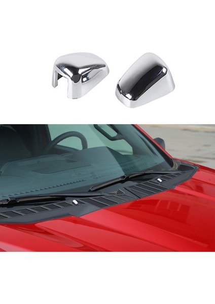 Krom Ön Cam Silecek Memesi Dekorasyon Kapak Trim-Dodge Ram Durango -Chrysler 300C (Yurt Dışından)