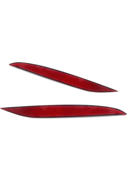 1 Çift Sol ve Sağ Kırmızı Tampon Refleks Reflektör Işık Lambası 1034342-00-C 1034343-00-C Tesla Model x 2016-2023 Için (Yurt Dışından)