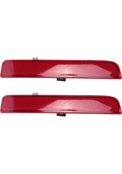 Land Rover Range Rover L322 Freelander Için 1 Çift Arka Tampon Kırmızı Reflektör Parça Numarası: LR006349 LR006348 (Yurt Dışından)