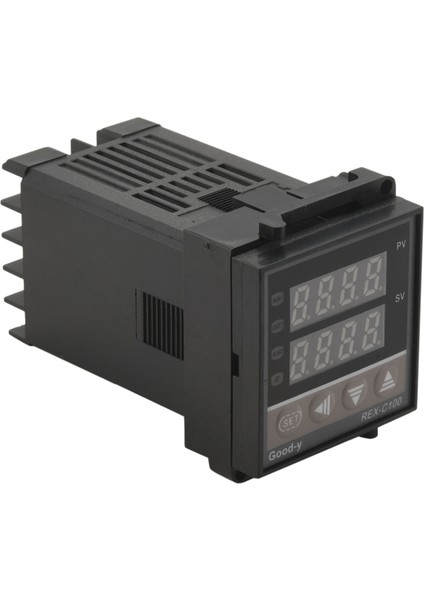 Çok Girişli Dijital Sıcaklık Kontrol Cihazı REX-C100 Elektrik Enerjisi Kimya Endüstrisi Için Profesyonel Alarm 0°c -1300°C (Yurt Dışından)