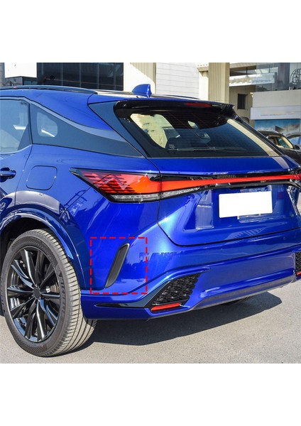 Lexus RX350 RX350H RX550H 2023 Arka Taraflar Hava Giriş Kapağı Spoiler Çerçeve Trim Araba Aksesuarları (Yurt Dışından) modelleri