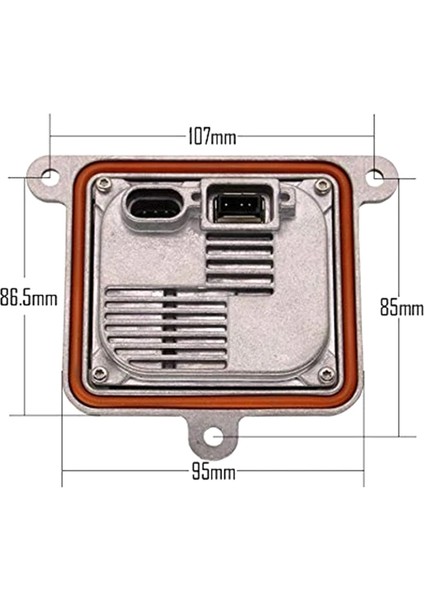 10R-034663 A71177E00DG Xenon Far Balast D1S D3S Hıd Kontrol Ünitesi Modülü Hyundai Santa Fe Jaguar Xf Için (Yurt Dışından)