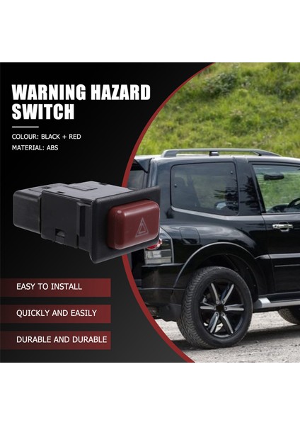 MB652291 Mitsubishi Pajero Shogun Mk2 1991-1995 1996 1997 1998 1999 Için Tehlike Uyarı Işıkları Anahtarı Basmalı Düğmesi (Yurt Dışından) indirimleri