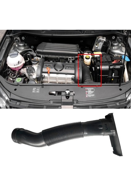 -Polo 2011-2013 Seat Ibiza Skoda Fabia Rapid Roomster Intercooler 6R0126618B 6r0 126 618 B (Yurt Dışından)