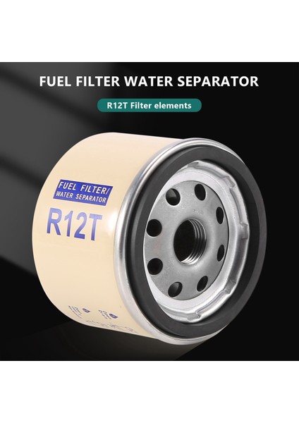 R12T Yakıt/su Ayırıcı Filtre Motoru 40R 120AT S3240 Npt Zg1/4-19 Otomotiv Parçaları Komple Combo Filtre Kartuşu (Yurt Dışından)