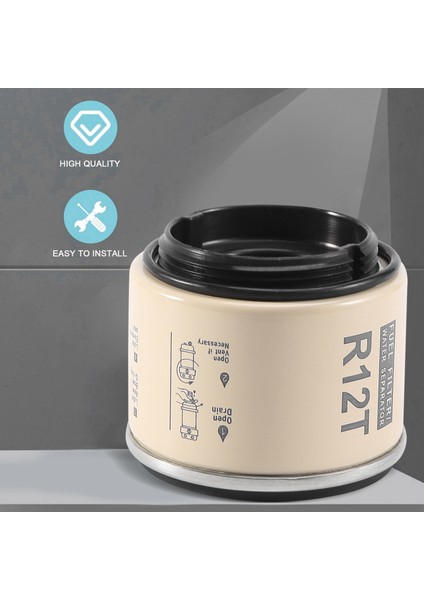 R12T Yakıt/su Ayırıcı Filtre Motoru 40R 120AT S3240 Npt Zg1/4-19 Otomotiv Parçaları Komple Combo Filtre Kartuşu (Yurt Dışından)