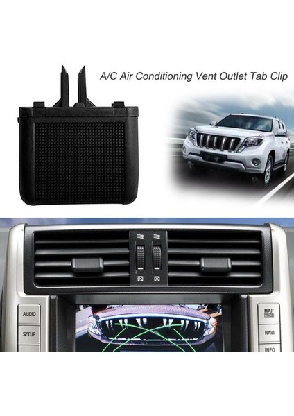 Araba Ön A/c Klima Havalandırma Çıkışı Sekme Klibi Tamir Kiti Toyota Prado 10-17 Için Oto Aksesuarları (Yurt Dışından) indirimleri