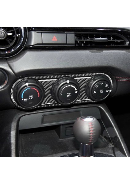 Araba Iç Aksesuarları Merkezi Kontrol Klima Düğmesi Dekoratif Sticker Mazda Mx-5 Miata Nd 2015-2021 (Yurt Dışından) indirimleri