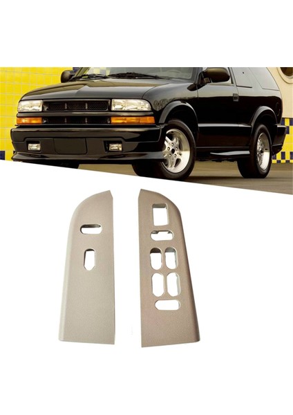 Araba Pencere Kilidi Kaldırma Anahtarı Paneli Trim Kapağı 2L1Z-14524-AA 6L1Z-14525-BA Ford Expedition 2003-2006 Için (Yurt Dışından) fiyatları