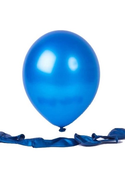 Metalik Balon Mavi 100 Adet fiyatları