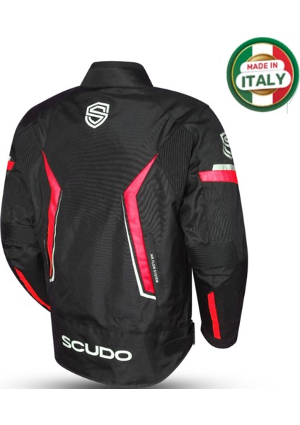 Roma 4 Mevsim Erkek Motosiklet Montu Siyah/kırmızı fiyatları