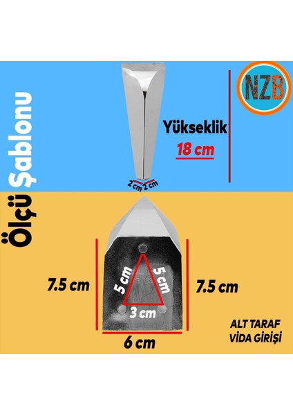 Mobilya Kanepe Tv Ünitesi Koltuk Ayağı 18 cm Krom Konsol Ayakları fiyatları