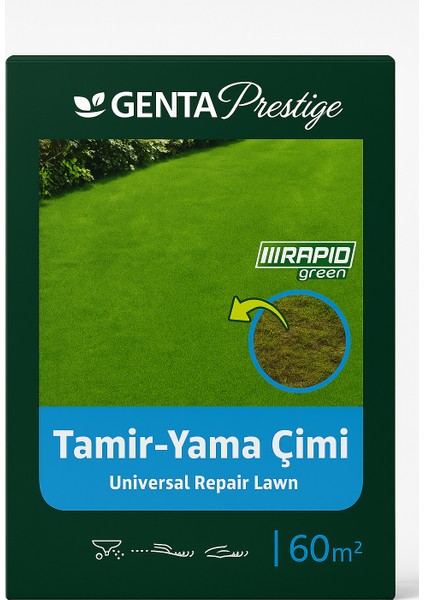 Prestige Tamir – Yama Çimi | 60 M² | Hızlı Çim Onarımı | Rapid Green Çim Tohumu