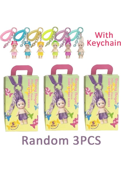 Koleksiyon 12STYLE Sonny Angel Kör Kutu Dreaming Serisi Mini Anime Figür Süsler Bebekler Hayranları Çocuklar Noel Doğum Günü Hediyesi Renk: Rastgele 3 Adet (Yurt Dışından)