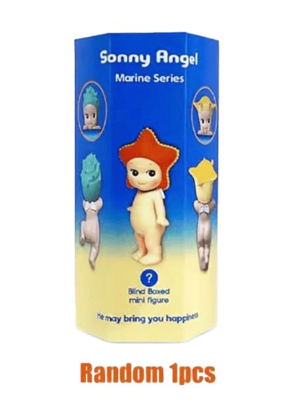 Sonny Angel Kör Kutu Oyuncaklar Deniz Serisi Anime Aksiyon Figürü Bebek Sevimli Pvc Model Masaüstü Dekorasyon Çocuk Noel Hediyeleri Renk: Rastgele1 Adet (Yurt Dışından)