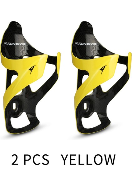 Sarı 2 Adet Tarzı Süper Hafif Bisiklet Şişe Tutucu Mtb Yol Bisikleti Şişe Tutucu T800 Karbon Fiber Karbon Şişe Kafesi 25G Bisiklet Aksesuarları (Yurt Dışından)