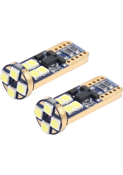 T10 168 LED Araba Ampul 4 Adet 194 W5W 12-Smd 3030 Yonga Seti LED Ampuller Canbus Araba Iç Dome Harita Kapı Nezaket Plaka Işıkları Beyaz Cb T10-12SMD-3030 (Yurt Dışından)