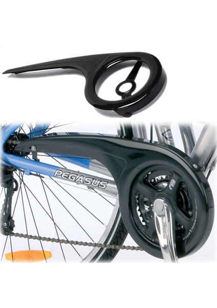 32-38T Şeffaf Siyah Tarzı Bisiklet Zincir Koruma Kılıfı 3 Boyutlu T Zincir ve Pinyonlu Kolu Koruyucu Bisiklet Aksesuarları (Yurt Dışından) modelleri