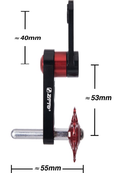 ZLQ01A Mor Tarzı Ztto Bisiklet Tek Hızlı Zincir Germe Aparatı Mtb Katlanır Bisiklet 1 Hızlı Kasnak Yaylı Tekerlek Vites Zinciri Kontrol Zincir Kılavuzu (Yurt Dışından) indirimleri